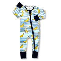 Zipster Bananas Bamboo Sleepsuit for Duck Egg Baby Sunshine Baby Gift Box
