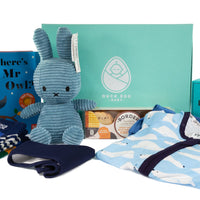 Duck Egg Baby Arctic Blue Baby Gift Box Contents