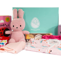 Duck Egg Baby Cherry Blossom Pink Baby Gift Box ContentsBlossom